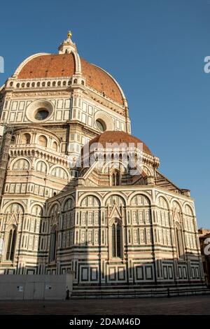 Die Kathedrale Santa Maria del Fiore, der dom von Florenz, ist die wichtigste Florentiner Kirche. Stockfoto