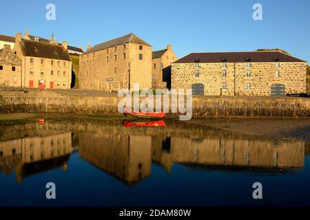 Portsoy Harbour, Aberdeenshire, Schottland Stockfoto