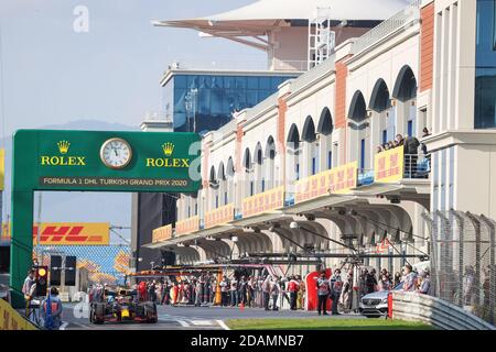 33 VERSTAPPEN Max (nld), Aston Martin Red Bull Racing Honda RB16, Aktion während des Formel 1 DHL Turkish Grand Prix 2020, ab November / LM Stockfoto