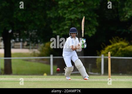 November 2020, 14. Benalla Bushrangers Cricket Club Under 16s / Mulwala Cricket Club Stockfoto