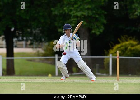 November 2020, 14. Benalla Bushrangers Cricket Club Under 16s / Mulwala Cricket Club Stockfoto