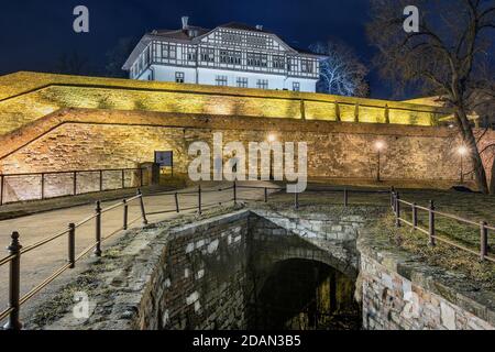 Belgrad / Serbien - 4. Februar 2017: Belgrader Stadtinstitut für den Schutz von Kulturdenkmälern, in der Festung Belgrad gelegen Stockfoto