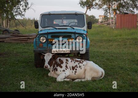 Solovetsky Insel Weißes Meer Russland. Stockfoto