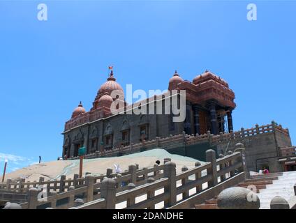 Vivekananda Mandapam. Vivekananda Rock Memorial. Kanyakumari. Cape Comorin. Indien Stockfoto