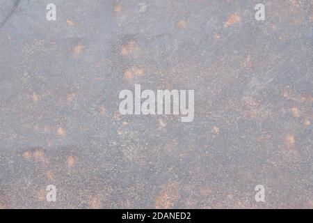 Alte rostige Metallplatte Textur Hintergrund. Stockfoto