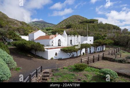 Kirche Ermita Virgen de Los Reyes im Westen von Die Insel El Hierro Stockfoto