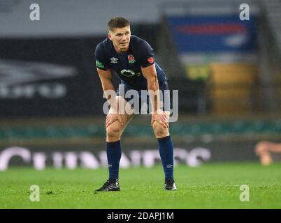 Twickenham, England, 14. November 2020 Englands Owen Farrell. England / Georgien. Quilter International. Kredit : Mark Pain / Alamy Live Nachrichten Stockfoto