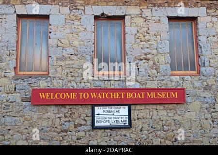 Watchet Boat Museum, Watchet Visitor Center, Harbour Rd, Watchet TA23 0AQ Stockfoto