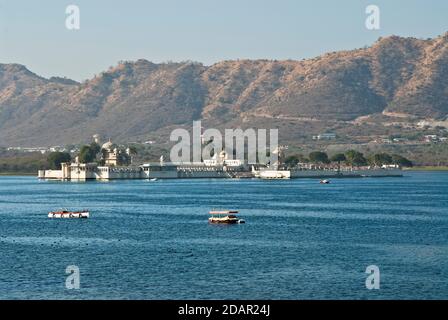 Jagmandir Palace, Udaipur, Rajasthan, Indien Stockfoto