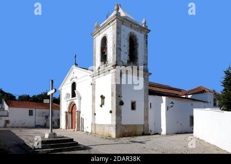 Kirche Santa Maria do Castelo, Alcacer do Sal, Lissabon-Küste, Portugal Stockfoto