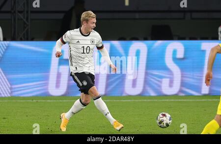 Leipzig, Deutschland. 15. Nov, 2020. firo: 14.11.2020 Fußball, Fußball: UEFA NATIONS LEAGUE, Landerspiel Nationalmannschaft Deutschland, GER - Ukraine Julian Brandt, Individual Action Credit: dpa/Alamy Live News Stockfoto