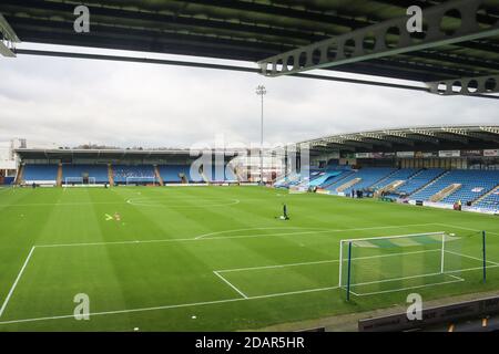 Ein allgemeiner Blick auf das Technique Stadium, Heimstadion des FC Chesterfield Stockfoto