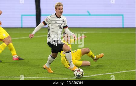 Leipzig, Deutschland. 15. Nov, 2020. firo: 14.11.2020 Fußball, Fußball: UEFA NATIONS LEAGUE, Landerspiel Nationalmannschaft Deutschland, GER - Ukraine Juliand Brandt, individuelle Aktion Quelle: dpa/Alamy Live News Stockfoto