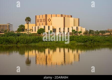 Der Kongress über den Fluss Niger, Niamey, Niger Stockfoto