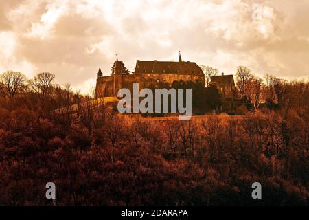 Burg Hohenlimburg, Hagen, Ruhrgebiet, Nordrhein-Westfalen, Deutschland Stockfoto