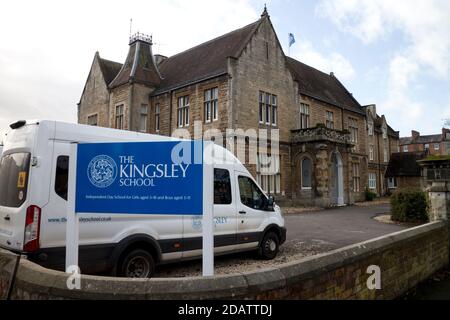 Die Kingsley School, Leamington Spa, Warwickshire, England, Großbritannien Stockfoto