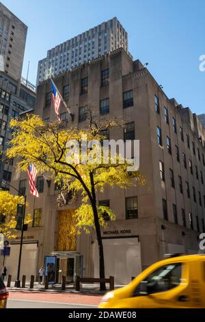 Rockefeller Center ist ein Gebäudekomplex an der Fifth Avenue, New York City, USA Stockfoto