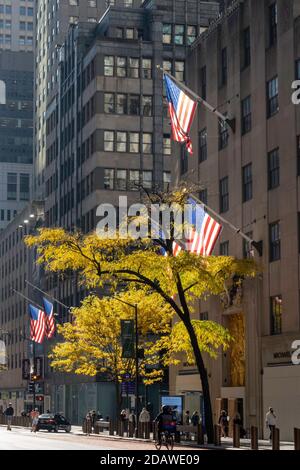 Rockefeller Center ist ein Gebäudekomplex an der Fifth Avenue, New York City, USA Stockfoto