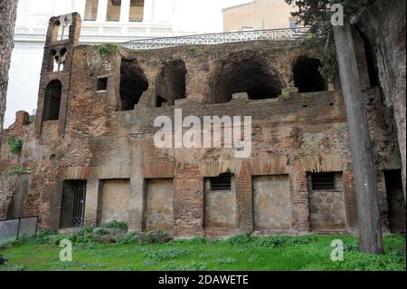 Italien, Rom, Insula dell'Ara Coeli (2. Jahrhundert n. Chr.) Stockfoto