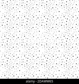 Nahtloses Punktmuster. Vektor nahtloses Muster. Einfaches Grafikdesign. Stock Vektor