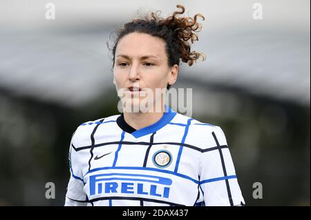 Empoli, Italien. November 2020. Ilaria Mauro vom FC Internazionale während Empoli Ladies vs FC Internazionale, Italienischer Fußball Serie A Frauenspiel in empoli, Italien, November 14 2020 Kredit: Unabhängige Fotoagentur/Alamy Live Nachrichten Stockfoto