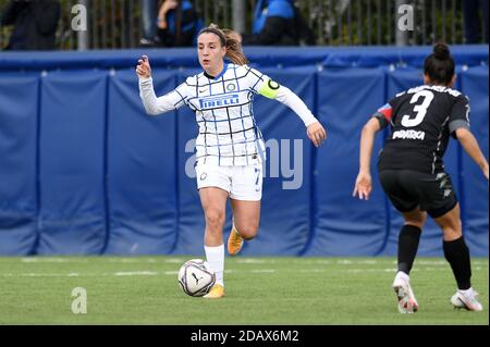 Empoli, Italien. 14. Nov, 2020. empoli, Italien, Monteboro Stadion, 14 Nov 2020, Gloria Marinelli vom FC Empoli in Aktion während Empoli Ladies vs FC Internazionale - Italienischer Fußball Serie A Frauenspiel - Credit: LM/Matteo Papini Credit: Matteo Papini/LPS/ZUMA Wire/Alamy Live News Stockfoto