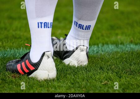 Florenz, Italien. 14. Nov, 2020. florenz, Italien, Artemio Franchi Stadion, 14 Nov 2020, Italien Socken während Cattolica Test Match 2020 - Italien gegen Schottland - Herbst Nations Cup Rugby Spiel - Credit: LM/Ettore Griffoni Credit: Ettore Griffoni/LPS/ZUMA Wire/Alamy Live News Stockfoto