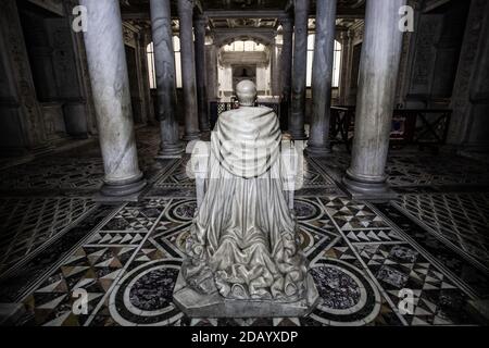 Krypta von San Gennaro, Duomo von Neapel, Neapel, Italien Stockfoto