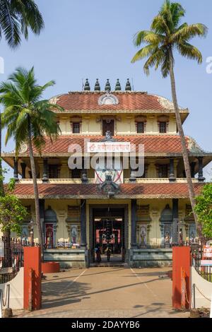 Thirumala Devaswom Tempel in Fort Kochi in Kerala, Indien Stockfoto