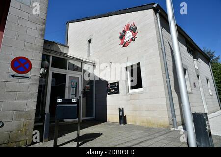 Abbildung Bild zeigt die Feuerwehrstation in Houffalize, Montag, 01. Juni 2020. BELGA FOTO JOHN THYS Stockfoto