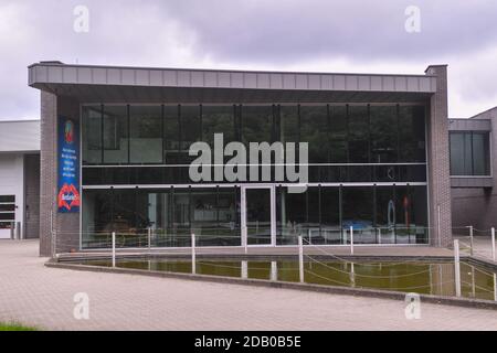 Abbildung zeigt die Feuerwehrstation in Westerlo, Montag, 29. Juni 2020. BELGA FOTO LUC CLAESSEN Stockfoto