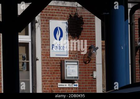 Abbildung Bild zeigt die Polizeistation in Aubel, Dienstag, 28. Juli 2020. BELGA FOTO BRUNO FAHY Stockfoto