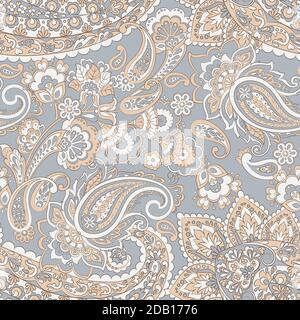 paisley nahtlose Vektor-Muster Stock Vektor