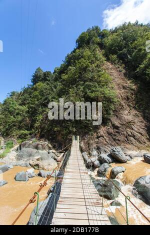 Dominikanische Republik, Jarabacoa, Salto de Jimenoa Dos Stockfoto