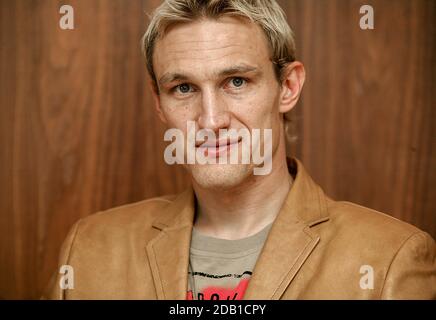 Sami Hyypiä im Radisson SAS Hotel, Liverpool, 19.1.2006 Stockfoto