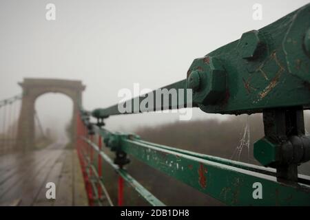 Horkstow Bridge über den Fluss Ancholme, North Lincolnshire. Stockfoto
