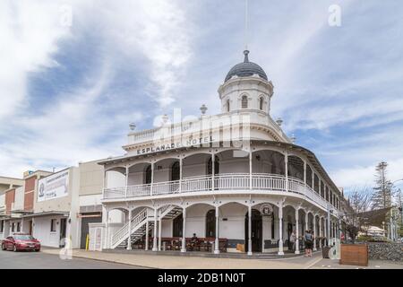 Das Esplanade Hotel on Marine Terrace in Fremantle stammt aus dem Jahr 1850 und ist ein Wahrzeichen Westaustraliens Stockfoto