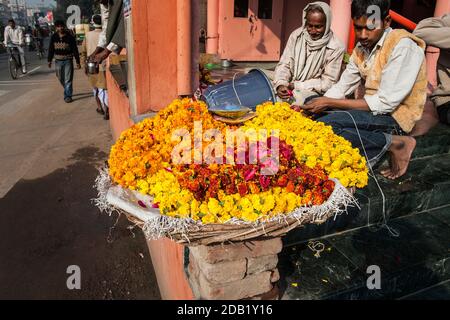 Tägliches Leben in Indien Stockfoto