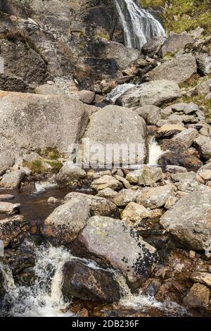 Mahon Falls Walk, Comeragh Mountains, County Waterford, Irland, Stockfoto