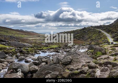 Mahon Falls Walk, Comeragh Mountains, County Waterford, Irland, Stockfoto