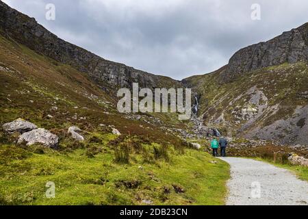 Mahon Falls Walk, Comeragh Mountains, County Waterford, Irland, Stockfoto