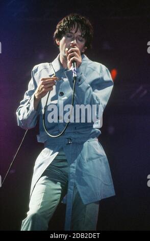 Pulp beim Glastonbury Festival 1998, Worthy Farm Somerset, England. Stockfoto