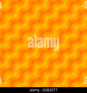 Orangefarbener abstrakter Hintergrund - 3D-Illustration Stockfoto
