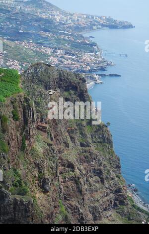 Blick von Cabo Girao, Madeira Stockfoto