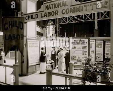 Foto der Ausstellung auf der Panama - Pacific International Exposition. Ort: San Francisco, Kalifornien. Stockfoto