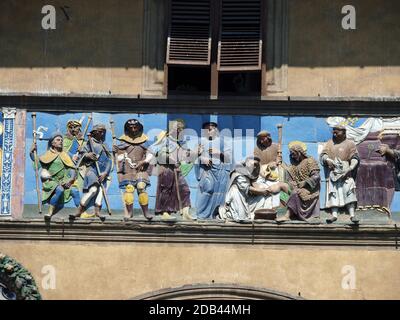 Das Ospedale del Ceppo - Pistoia Italien Stockfoto