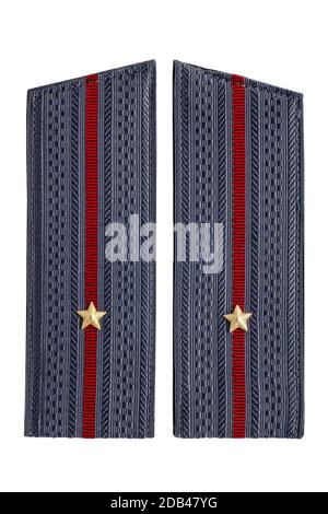 Polizei Uniform da die Sowjetunion Stockfoto