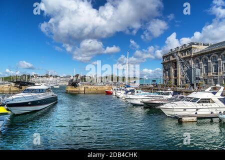 Royal William Yard in Plymouth England Stockfoto