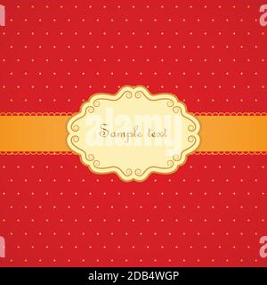 Vintage-Rahmen. Stock Vektor