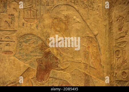 TEMPEL VON KALABSHA, ÄGYPTEN Stockfoto